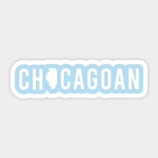 Proud Chicagoan | Chicago, Illinois Pride Sticker